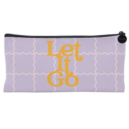 Let It Go - flat pencil case by Daniela di Niro