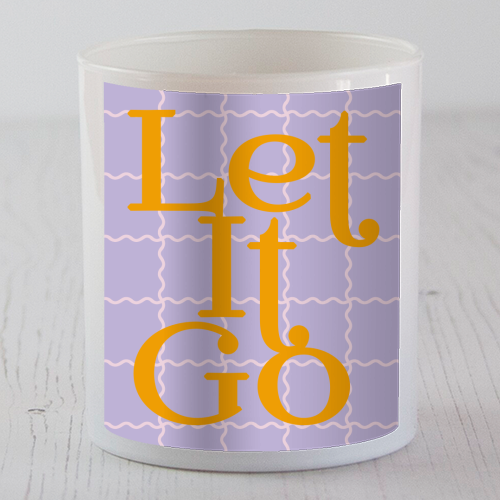 Let It Go - scented candle by Daniela di Niro