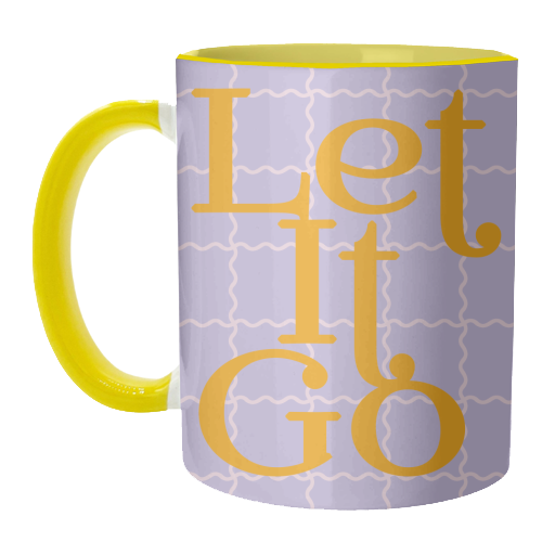 Let It Go - unique mug by Daniela di Niro