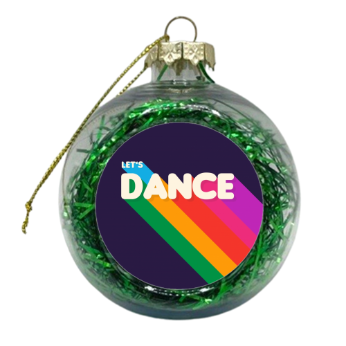 LET"S DANCE - xmas bauble by Ania Wieclaw