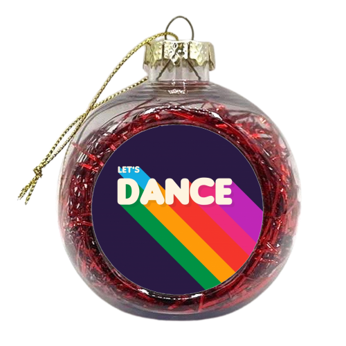 LET"S DANCE - xmas bauble by Ania Wieclaw