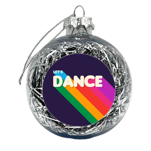 LET"S DANCE - xmas bauble by Ania Wieclaw