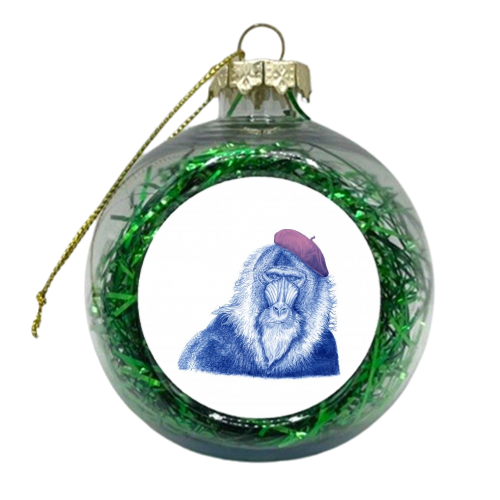 Let's do business! - xmas bauble by Marie Holyhead