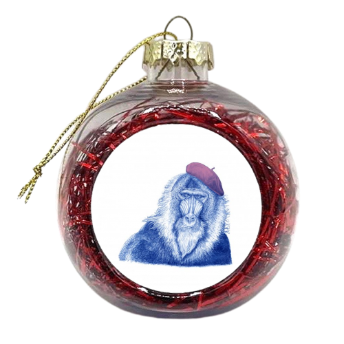 Let's do business! - xmas bauble by Marie Holyhead
