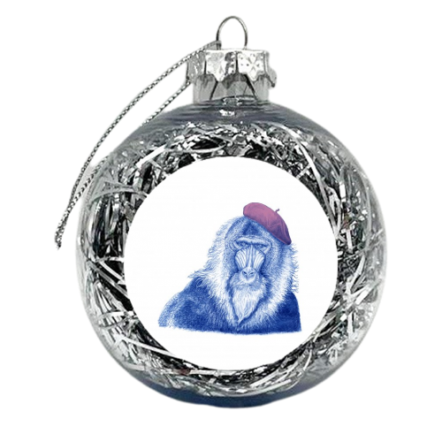 Let's do business! - xmas bauble by Marie Holyhead