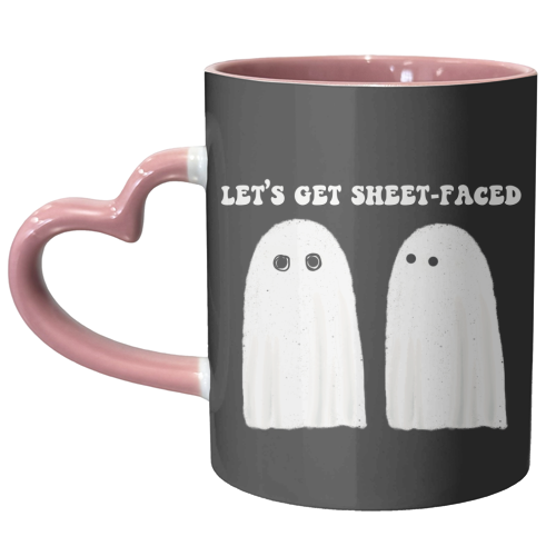 Let's Get Sheet-faced - unique mug by Giddy Kipper