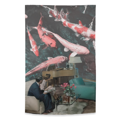 Let's pretend - funny tea towel by Antonieta