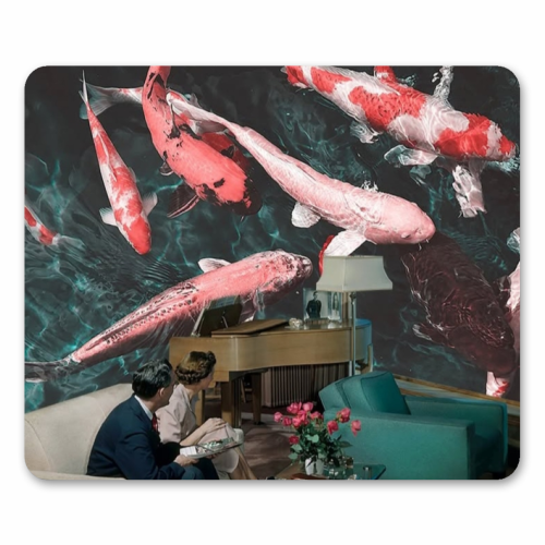 Let's pretend - mouse mat by Antonieta