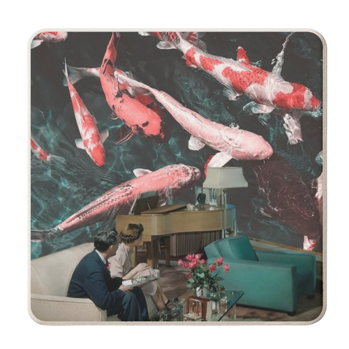 Let's pretend - personalised beer coaster by Antonieta