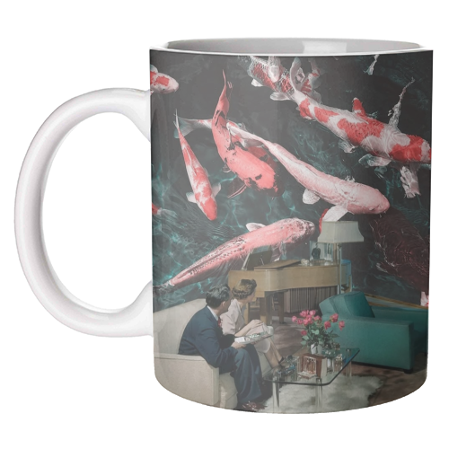 Let's pretend - unique mug by Antonieta