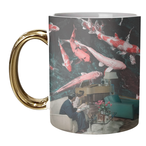 Let's pretend - unique mug by Antonieta