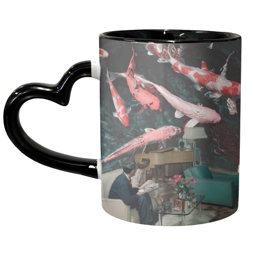 Let's pretend - unique mug by Antonieta