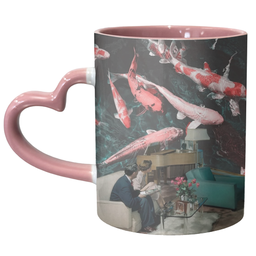 Let's pretend - unique mug by Antonieta