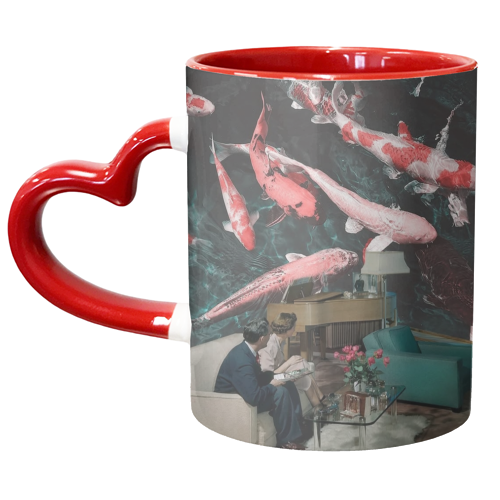 Let's pretend - unique mug by Antonieta