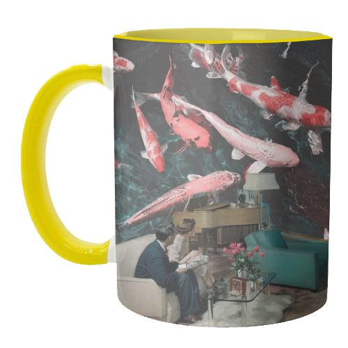 Let's pretend - unique mug by Antonieta