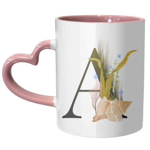 letter A - unique mug by Anastasios Konstantinidis