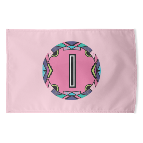 "LETTER I - is for "Idiotic Iguanas Insolently Illustrating Imbeciles" - funny tea towel by Mad Philomena