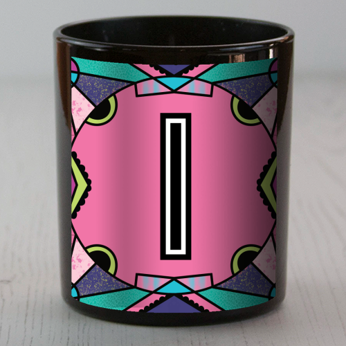"LETTER I - is for "Idiotic Iguanas Insolently Illustrating Imbeciles" - scented candle by Mad Philomena