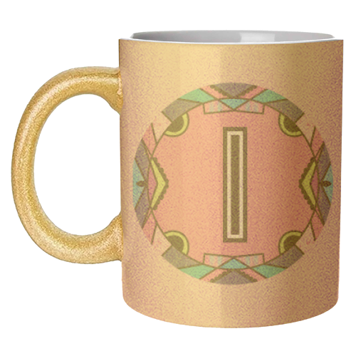 "LETTER I - is for "Idiotic Iguanas Insolently Illustrating Imbeciles" - unique mug by Mad Philomena