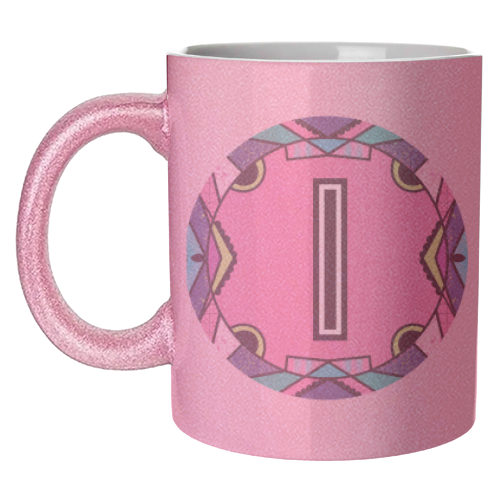 "LETTER I - is for "Idiotic Iguanas Insolently Illustrating Imbeciles" - unique mug by Mad Philomena