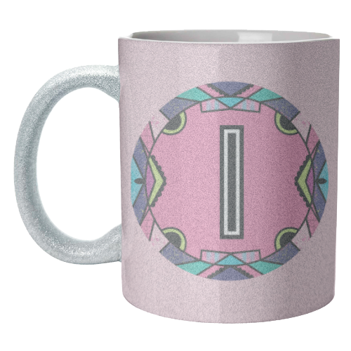"LETTER I - is for "Idiotic Iguanas Insolently Illustrating Imbeciles" - unique mug by Mad Philomena