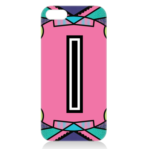 "LETTER I - is for "Idiotic Iguanas Insolently Illustrating Imbeciles" - unique phone case by Mad Philomena