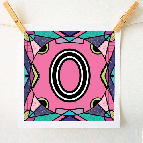 Letter O - is for Overtly Outrageous Orangutans - A1 - A4 art print by Mad Philomena