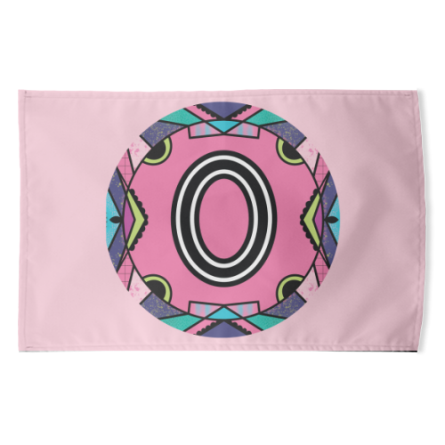 Letter O - is for Overtly Outrageous Orangutans - funny tea towel by Mad Philomena