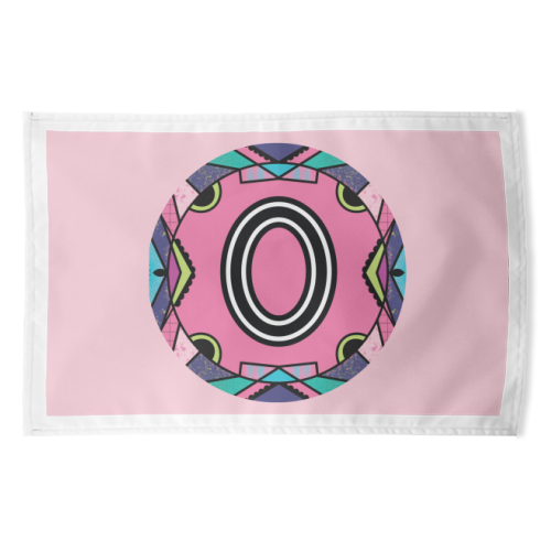 Letter O - is for Overtly Outrageous Orangutans - funny tea towel by Mad Philomena