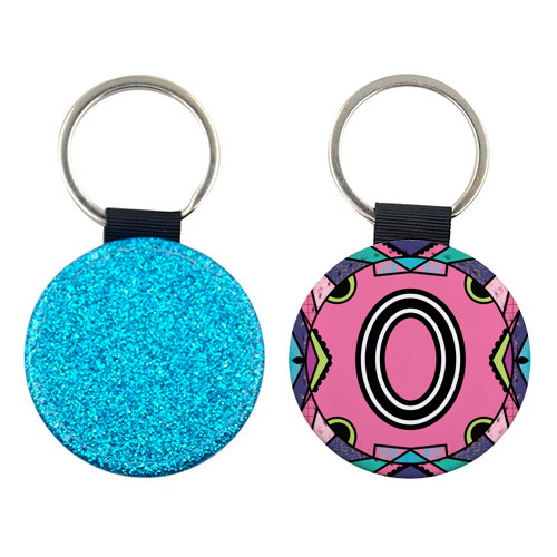 Letter O - is for Overtly Outrageous Orangutans - keyring by Mad Philomena