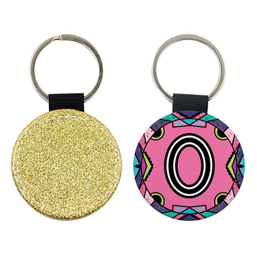 Letter O - is for Overtly Outrageous Orangutans - keyring by Mad Philomena