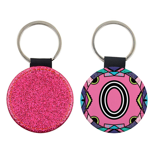 Letter O - is for Overtly Outrageous Orangutans - keyring by Mad Philomena