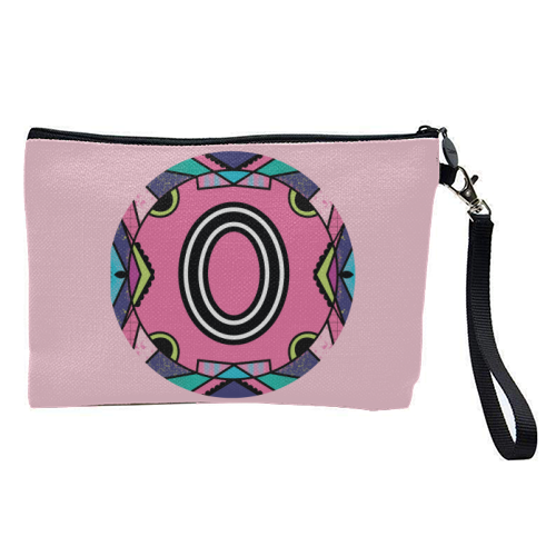 Letter O - is for Overtly Outrageous Orangutans - pretty makeup bag by Mad Philomena