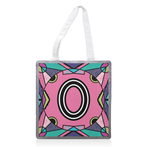 Letter O - is for Overtly Outrageous Orangutans - printed canvas tote bag by Mad Philomena