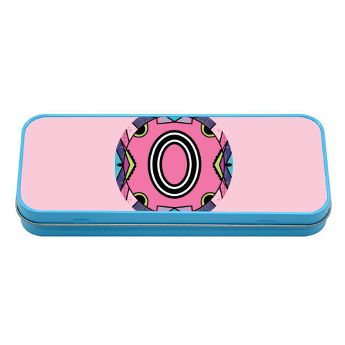 Letter O - is for Overtly Outrageous Orangutans - tin pencil case by Mad Philomena