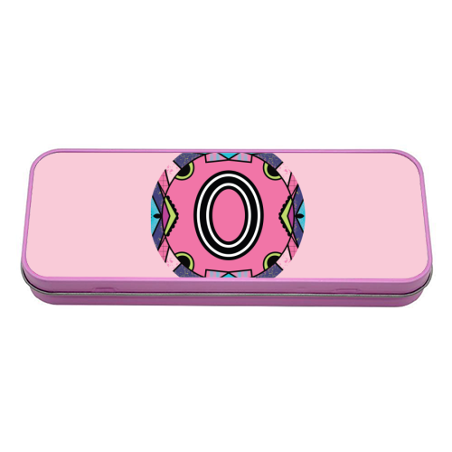 Letter O - is for Overtly Outrageous Orangutans - tin pencil case by Mad Philomena