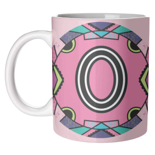 Letter O - is for Overtly Outrageous Orangutans - unique mug by Mad Philomena
