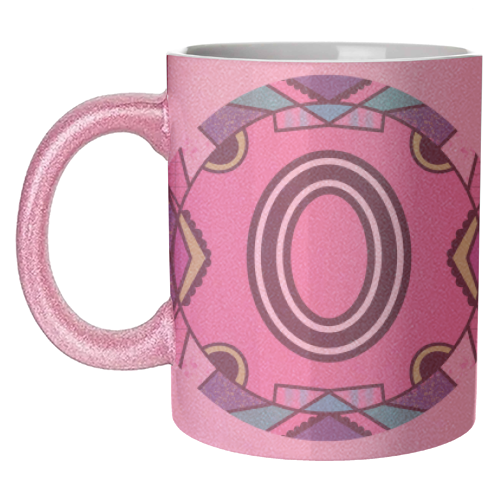 Letter O - is for Overtly Outrageous Orangutans - unique mug by Mad Philomena