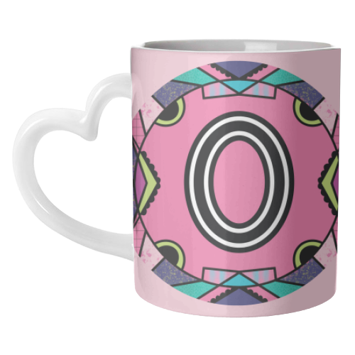 Letter O - is for Overtly Outrageous Orangutans - unique mug by Mad Philomena