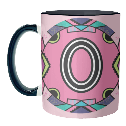 Letter O - is for Overtly Outrageous Orangutans - unique mug by Mad Philomena