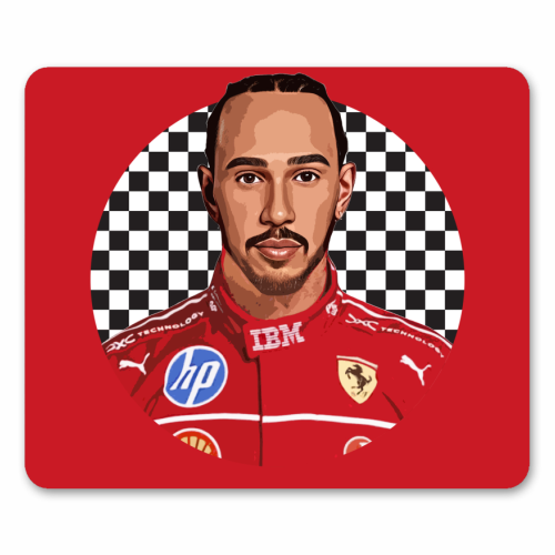 Lewis - mouse mat by DOLLY WOLFE