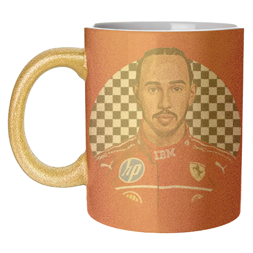 Lewis - unique mug by DOLLY WOLFE