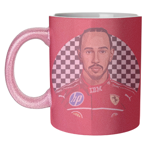 Lewis - unique mug by DOLLY WOLFE