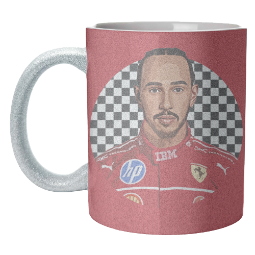 Lewis - unique mug by DOLLY WOLFE