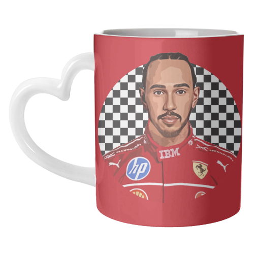 Lewis - unique mug by DOLLY WOLFE