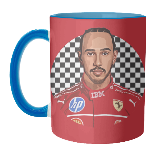 Lewis - unique mug by DOLLY WOLFE