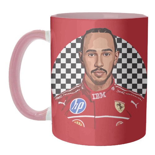 Lewis - unique mug by DOLLY WOLFE