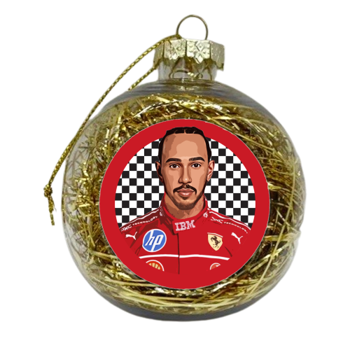 Lewis - xmas bauble by DOLLY WOLFE