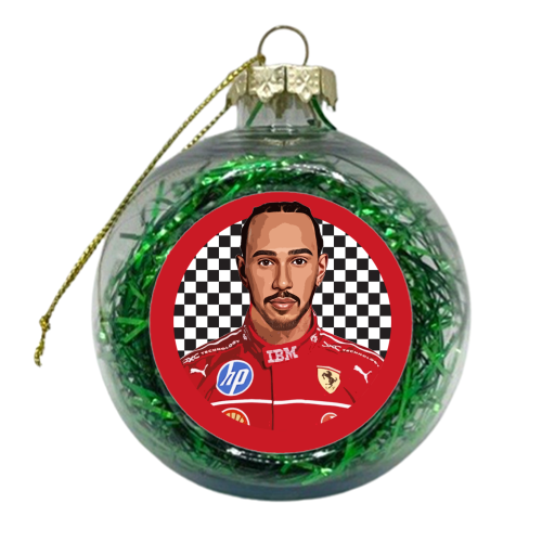 Lewis - xmas bauble by DOLLY WOLFE