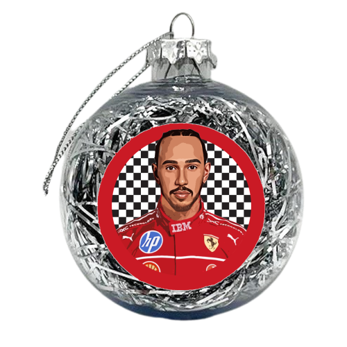 Lewis - xmas bauble by DOLLY WOLFE